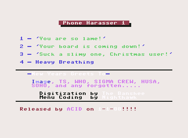 Harasser