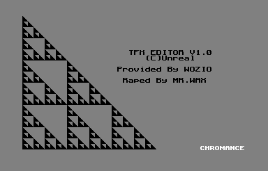 TFX Editor V1.0 