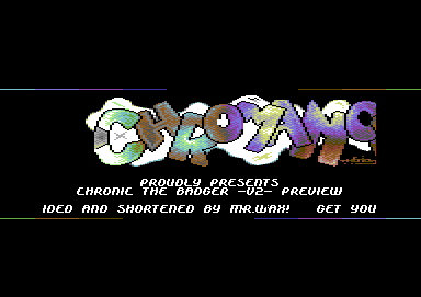 Chronic the Badger Preview 2